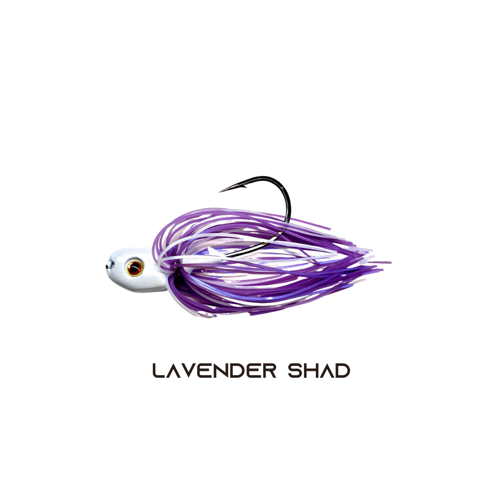 17 Lavender Shad Swim Jig